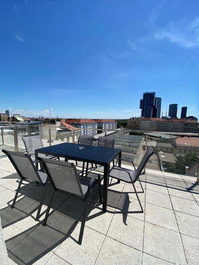 Elegant Duplex Danube Canal Вена Экстерьер фото